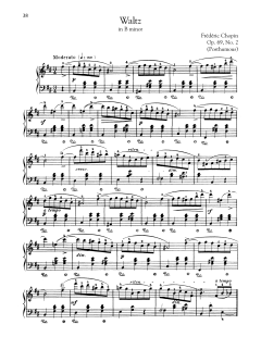 Waltz In B Minor, Op. 69, No. 2 (Download) 