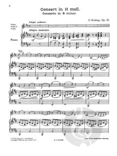 Concerto H-moll, Op. 35 von Oskar Rieding 