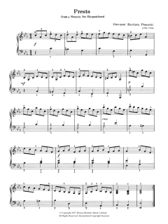 Presto von Giovanni Pescetti (Download) 