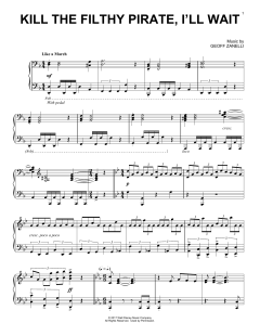 Kill The Filthy Pirate, I'll Wait von Geoff Zanelli (Download) 