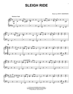 Sleigh Ride [Jazz version] von Mitchell Parish (Download) 