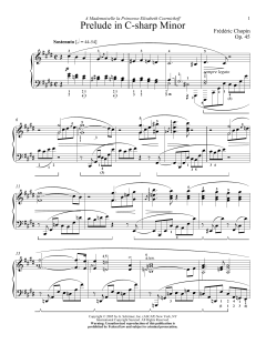 Prelude, Op. 45 von Frédéric Chopin (Download) 