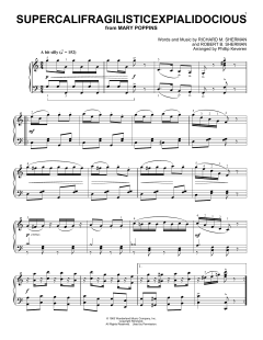 Supercalifragilisticexpialidocious [Ragtime version] von Julie Andrews (Download) 