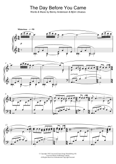 The Day Before You Came von Benny Andersson (Download) 