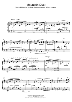 Mountain Duet von Benny Andersson (Download) 