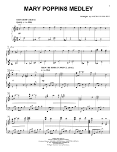 Mary Poppins Medley von Robert B. Sherman (Download) 