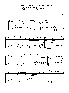 Clarinet Concerto No.1 In C Minor, Op.26, 2nd Movement von Louis Spohr (Download) 
