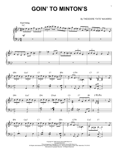 Goin' To Minton's von Theodore "Fats" Navarro (Download) 