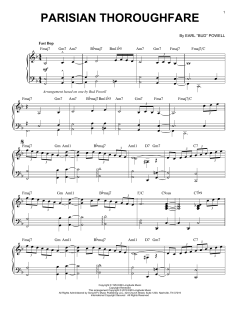 Parisian Thoroughfare von Bud Powell (Download) 