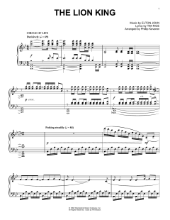The Lion King Medley von Tim Rice (Download) 