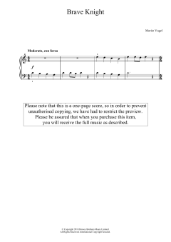 Brave Knight von Moritz Vogel (Download) 