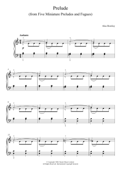 Prelude von Alec Rowley (Download) 