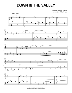 Down In The Valley [Classical version] von Traditional American Folksong (Download) 