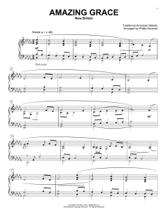 Amazing Grace [Classical version] von John Newton (Download) 