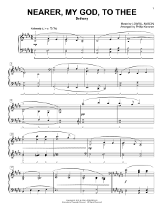Nearer, My God, To Thee [Classical version] von Lowell Mason (Download) 