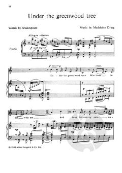 Seven Shakespeare Songs Vol. I von Madeleine Dring 