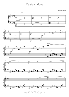 Outside, Alone von Peter Gregson (Download) 