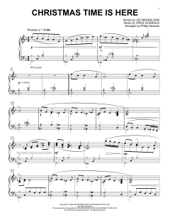 Christmas Time Is Here von Lee Mendelson (Download) 