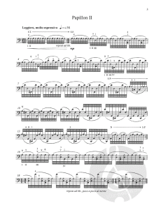 Sept Papillons For Solo Cello von Kaija Saariaho im Alle Noten Shop kaufen