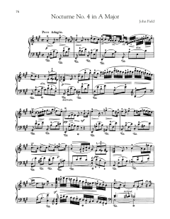 Nocturne No. 4 In A Major, H. 36 (Download) 