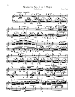 Nocturne No. 6 In F Major, H. 40 (Download) 