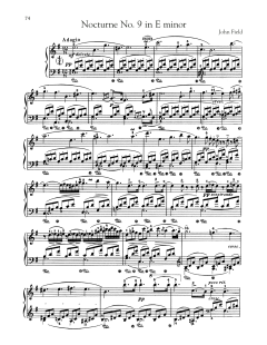 Nocturne No. 9 In E Minor, H. 46 (Download) 