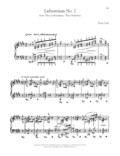 Liebestraum No. 2 In E-Flat Major (Download) 