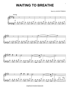 Waiting To Breathe von Alexis Ffrench (Download) 