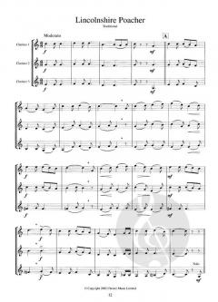 Three's A Crowd Book 2 Clarinet von James Power 