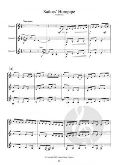 Three's A Crowd Book 2 Clarinet von James Power 