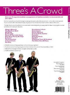 Three's a Crowd Book 2 Saxophone von James Power 