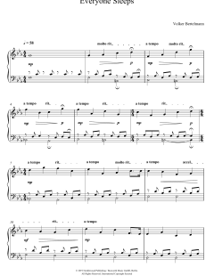 Everyone Sleeps von Hauschka (Download) 