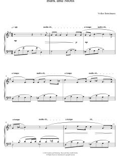 Bark And Moss von Hauschka (Download) 