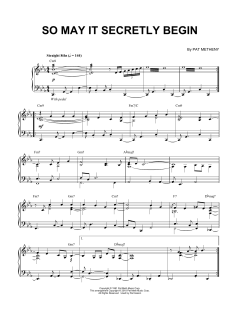So May It Secretly Begin von Pat Metheny (Download) 