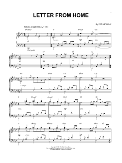 Letter From Home von Pat Metheny (Download) 