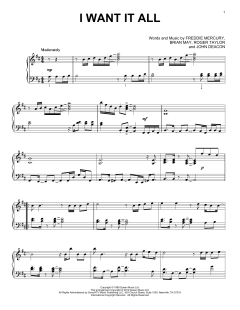 I Want It All von Queen (Download) 