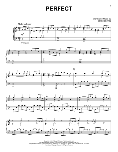 Perfect von Ed Sheeran (Download) 
