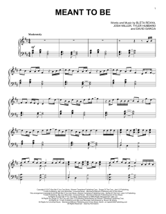 Meant To Be (feat. Florida Georgia Line) von Bebe Rexha (Download) 