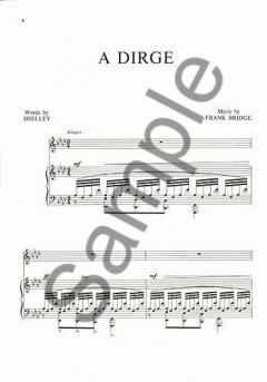 5 Early Songs von Frank Bridge 