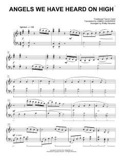 Angels We Have Heard On High [Classical version] von James Chadwick (Download) 