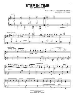 Step In Time von Sherman Brothers (Download) 