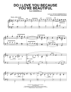 Do I Love You Because You're Beautiful? von Rodgers & Hammerstein (Download) 