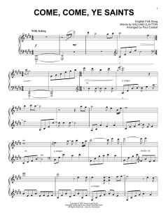 Come, Come, Ye Saints von William Clayton (Download) 