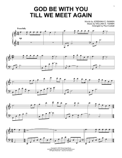 God Be With You Till We Meet Again von William G. Tomer (Download) 