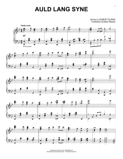 Auld Lang Syne von Traditional (Download) 