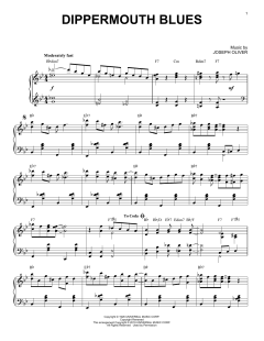 Dippermouth Blues [Jazz version] von Louis Armstrong (Download) 