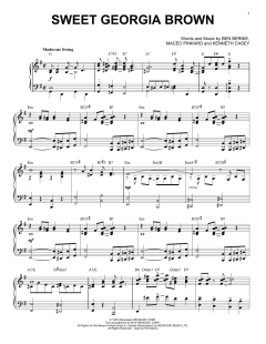 Sweet Georgia Brown [Jazz version] von Count Basie (Download) 