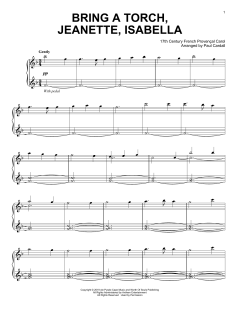 Bring A Torch, Jeannette, Isabella von 17th Century French Carol (Download) 