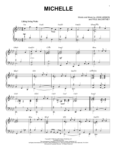 Michelle [Jazz version] von The Beatles (Download) 