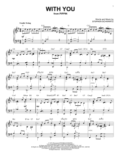 With You [Jazz version] von Stephen Schwartz (Download) 